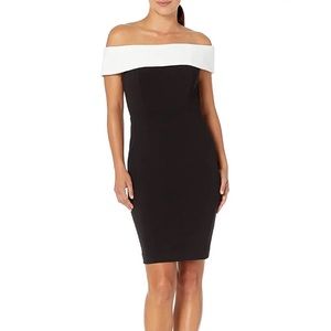 BNWT Calvin Klein Off Shoulder Cocktail Dress